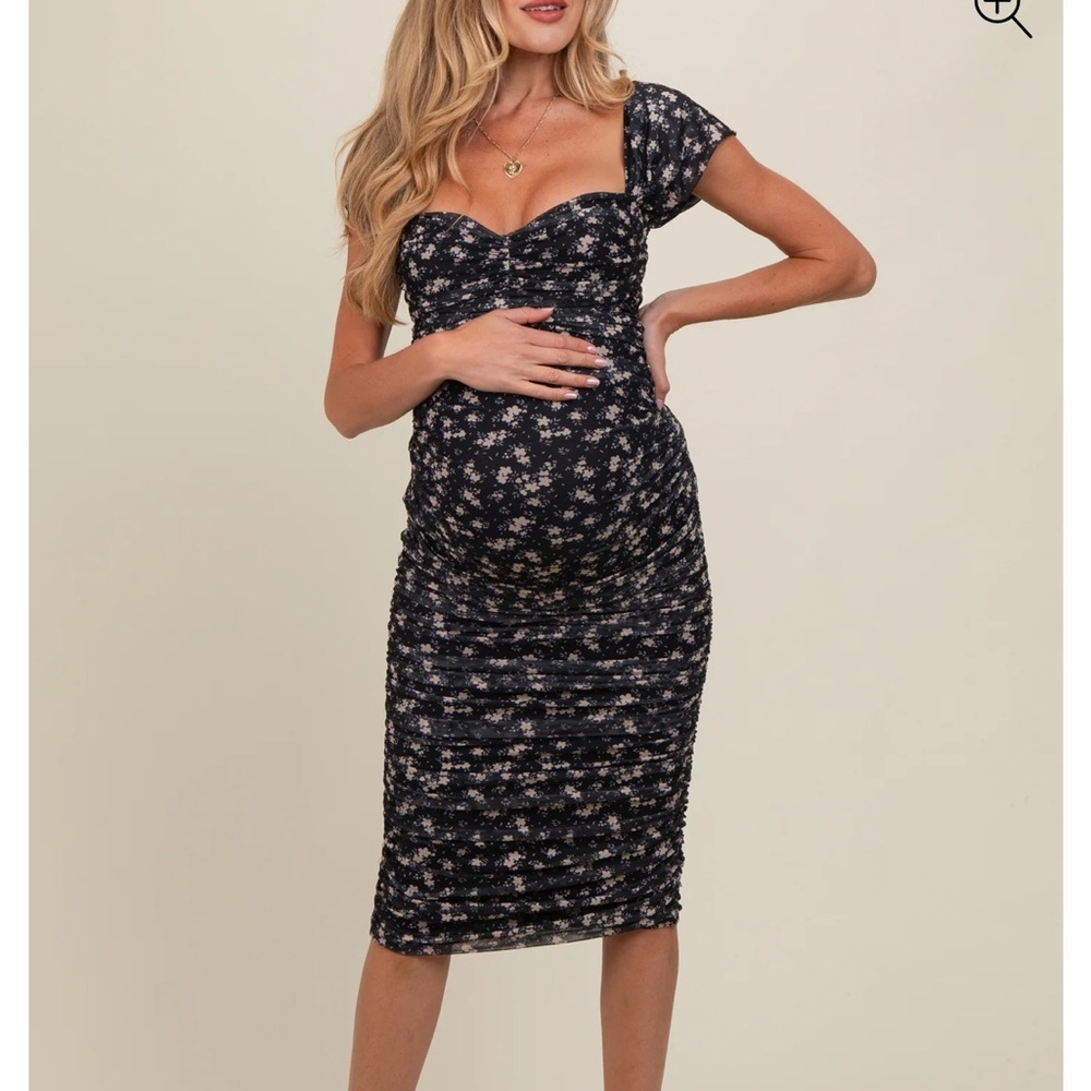 Floral Maternity Dress